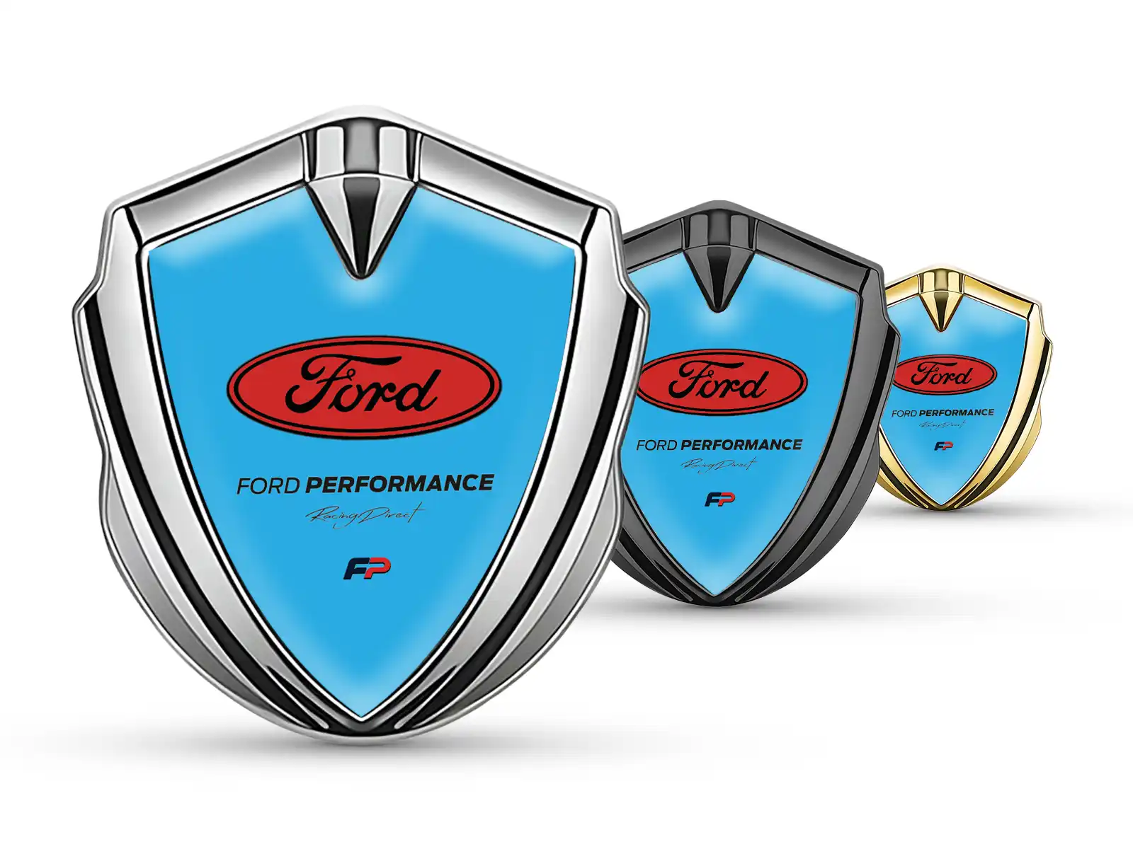 Ford High End Auto Logo Abzeichen Robustes Premium Gefühl